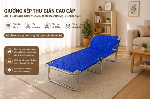 4. Giường xếp có dễ gấp gọn và mang theo không?